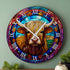 BooBoo Highland Cow Suncatcher Effect Clock